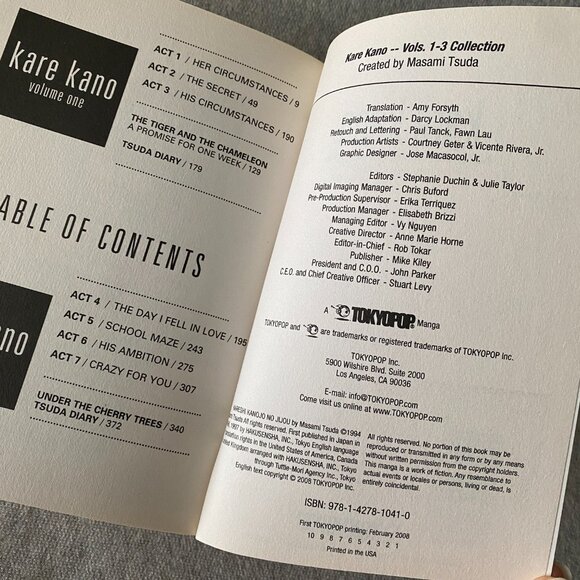 Kare Kano: His and Her Circumstances Vols. 1-3 Collection Masami Tsuda - Picture 7 of 9